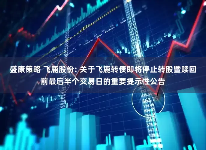 盛康策略 飞鹿股份: 关于飞鹿转债即将停止转股暨赎回前最后半个交易日的重要提示性公告