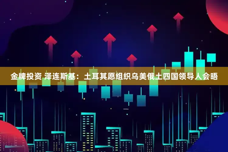 金牌投资 泽连斯基：土耳其愿组织乌美俄土四国领导人会晤
