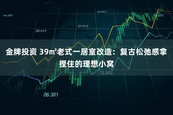 金牌投资 39㎡老式一居室改造：复古松弛感拿捏住的理想小窝